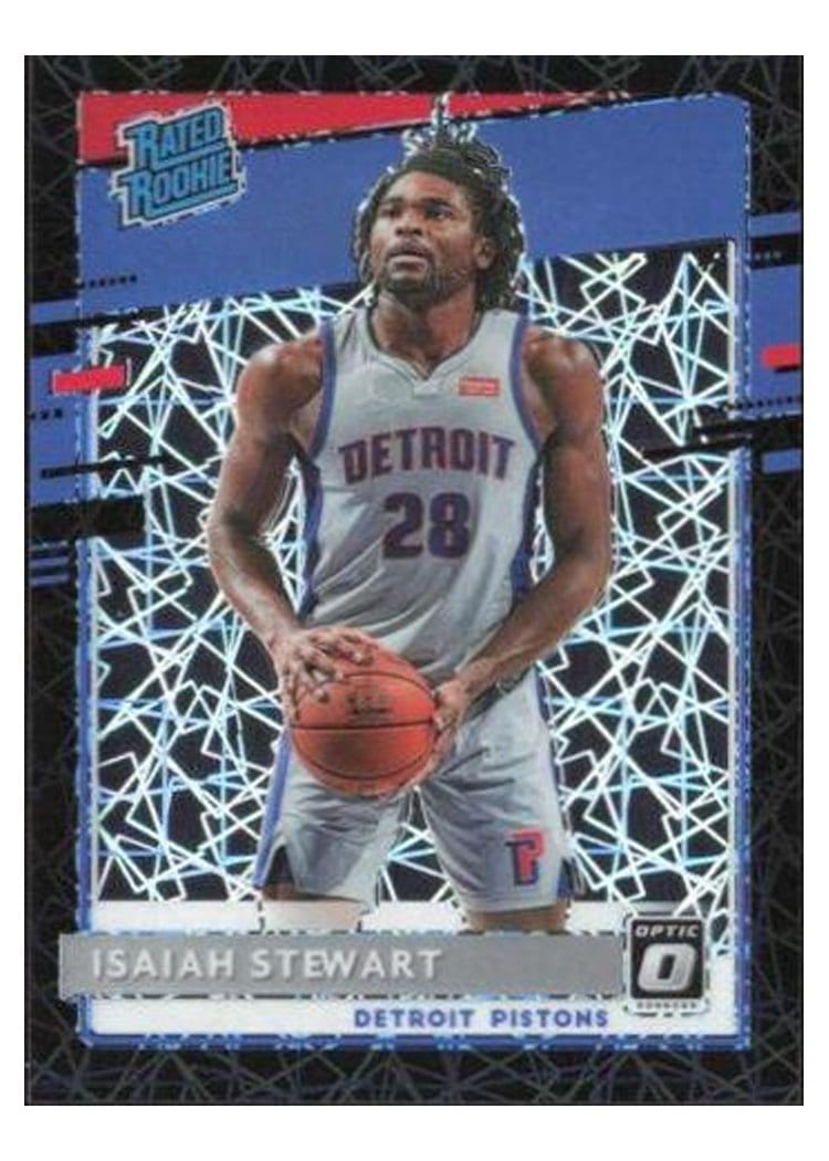 2020-21 Donruss Optic Base Set Isaiah Stewart #166 card