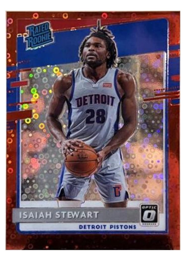 2020-21 Donruss Optic Base Set Isaiah Stewart #166 card