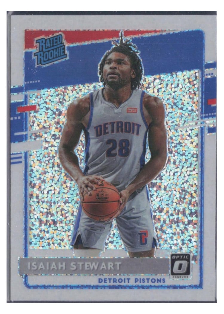2020-21 Donruss Optic Base Set Isaiah Stewart #166 card