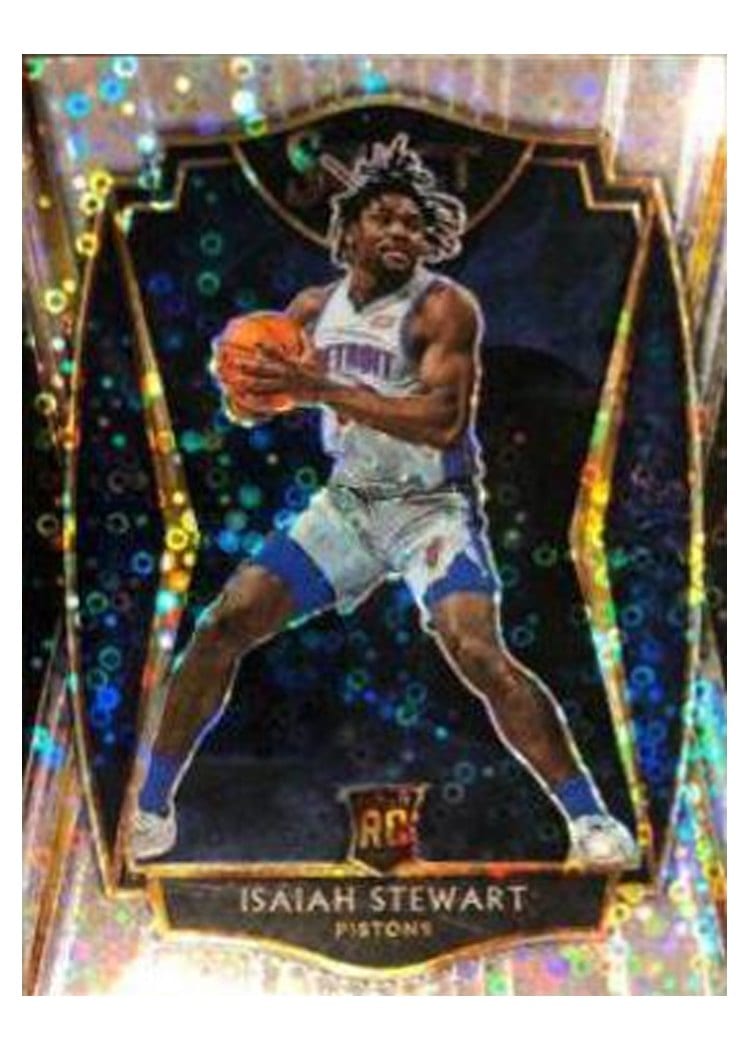 2020-21 Panini Select Base Set Isaiah Stewart Disco Prizm #191 card