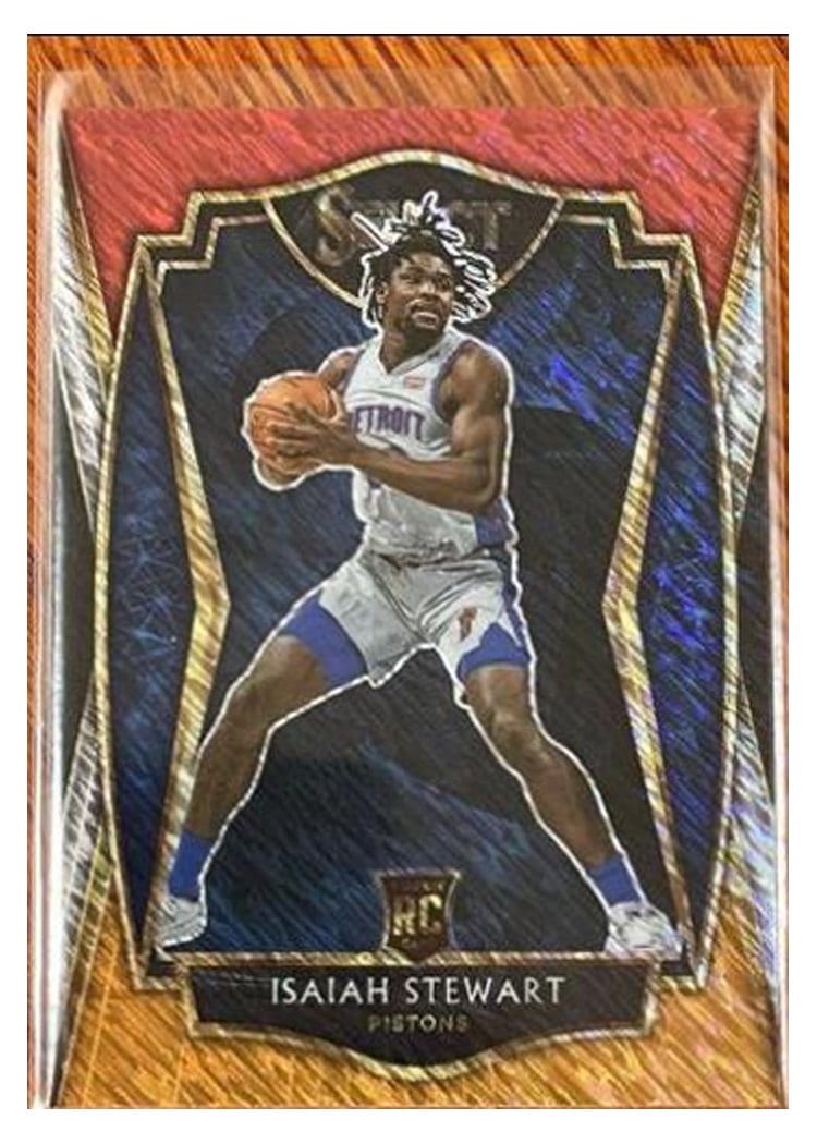 2020-21 Panini Select Base Set Isaiah Stewart #191 card