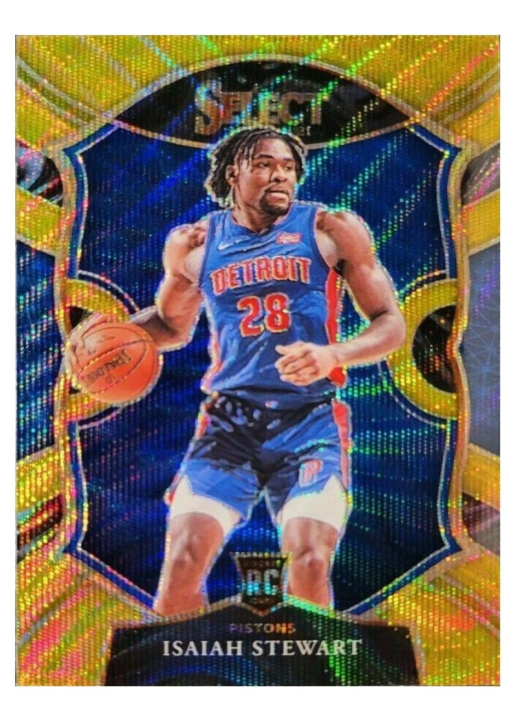 2020-21 Panini Select Base Set Isaiah Stewart #76 card