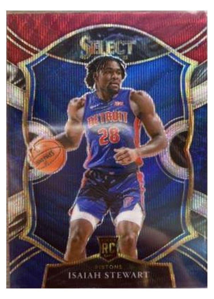 2020-21 Panini Select Base Set Isaiah Stewart #76 card