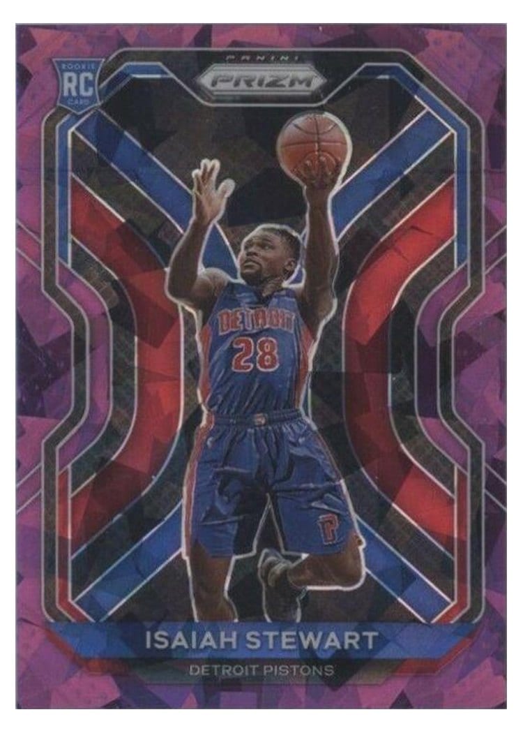 2020 Panini Prizm Isaiah Stewart #254 card