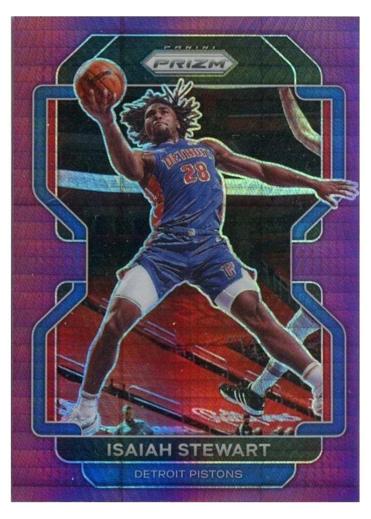 2021-22 Panini Prizm Base Set Isaiah Stewart #158 card