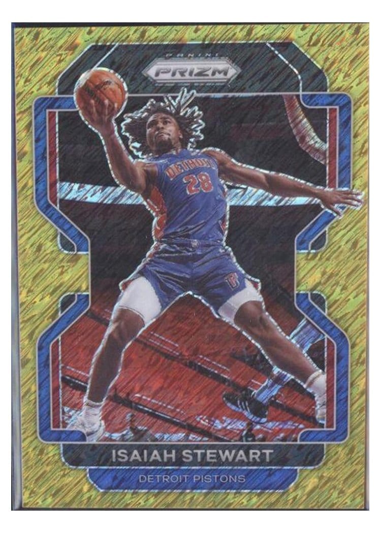 2021-22 Panini Prizm Base Set Isaiah Stewart #158 card