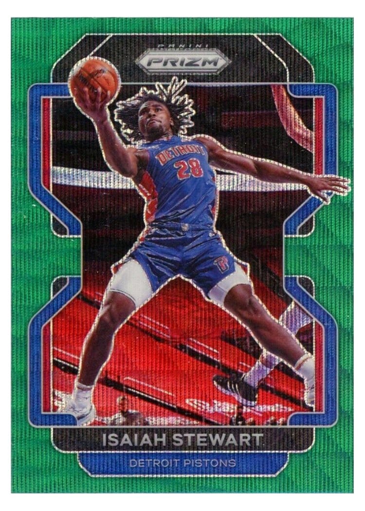 2021-22 Panini Prizm Base Set Isaiah Stewart #158 card
