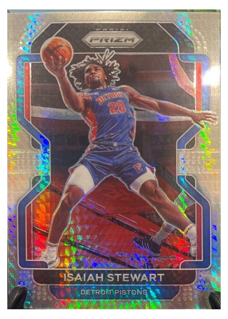 2021-22 Panini Prizm Base Set Isaiah Stewart #158 card