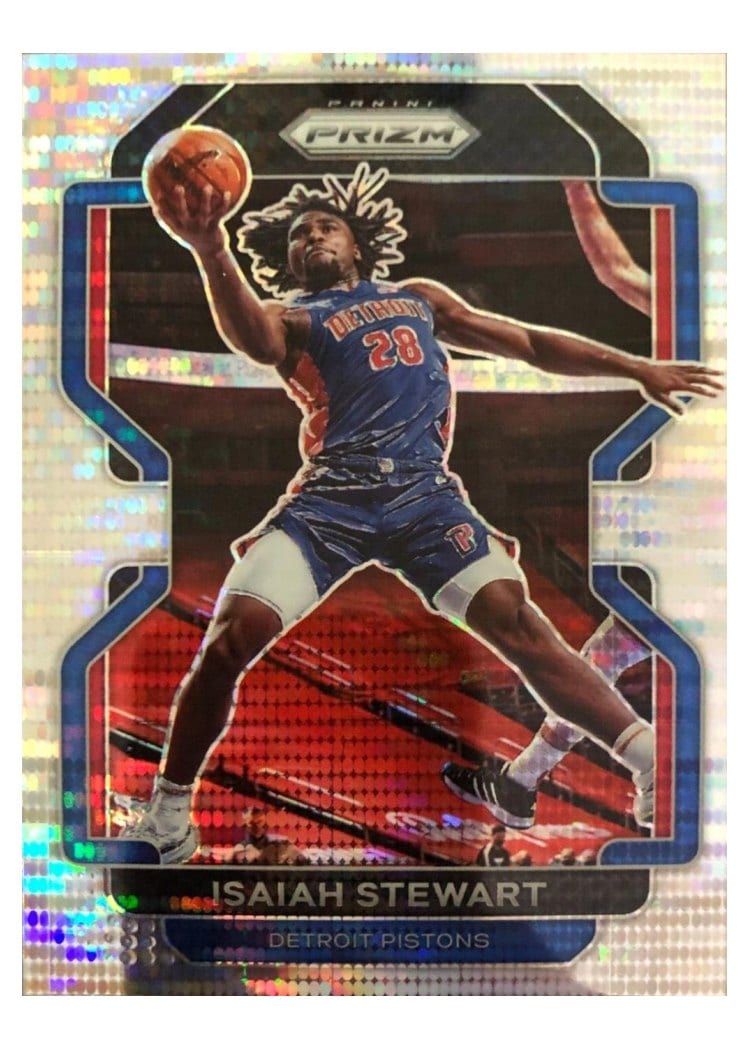 2021-22 Panini Prizm Base Set Isaiah Stewart #158 card