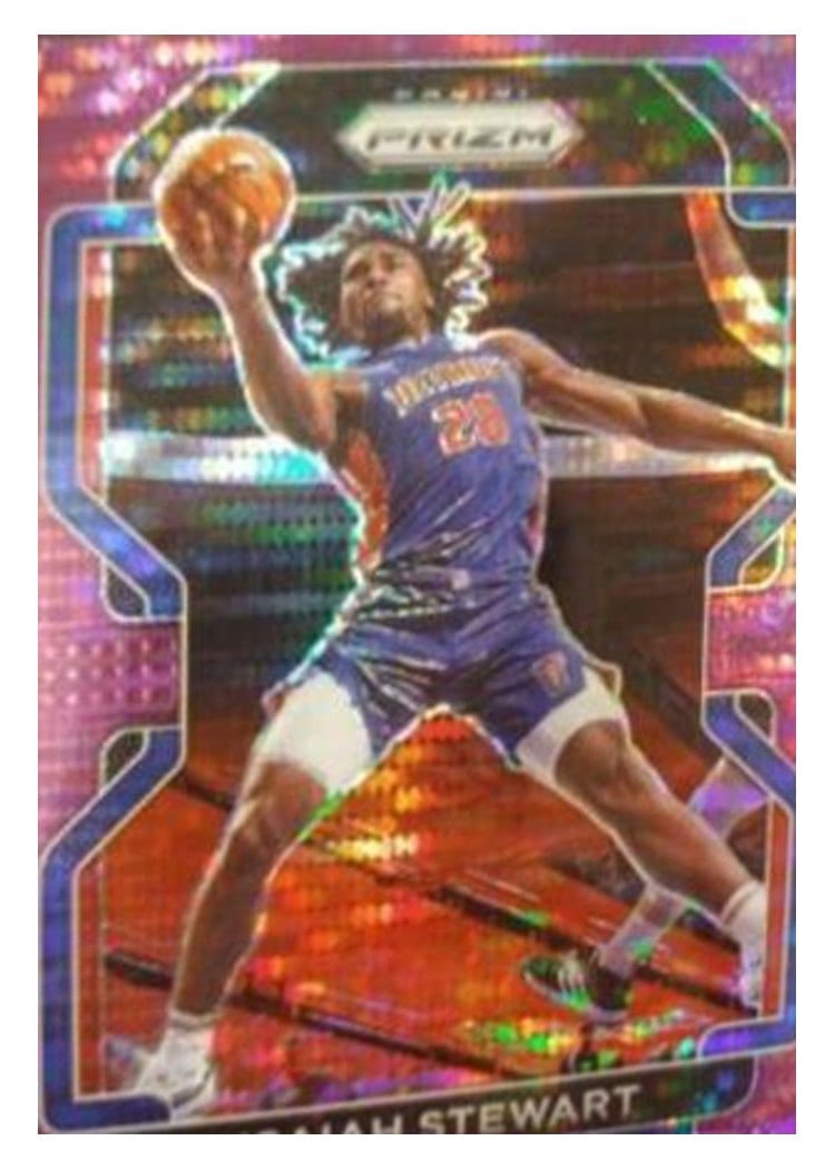 2021-22 Panini Prizm Base Set Isaiah Stewart #158 card