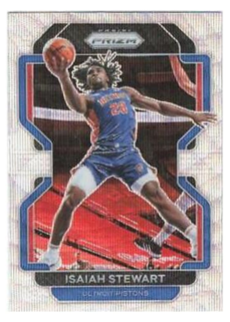 2021-22 Panini Prizm Base Set Isaiah Stewart #158 card