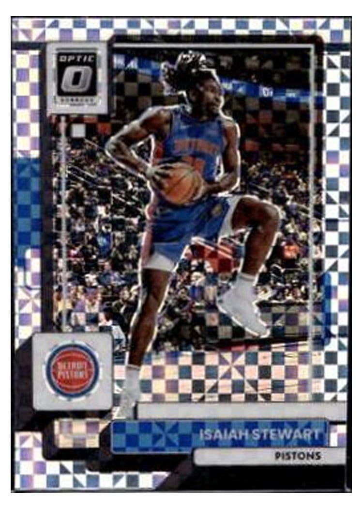 2022-23 Donruss Optic Base Set Isaiah Stewart #77 card