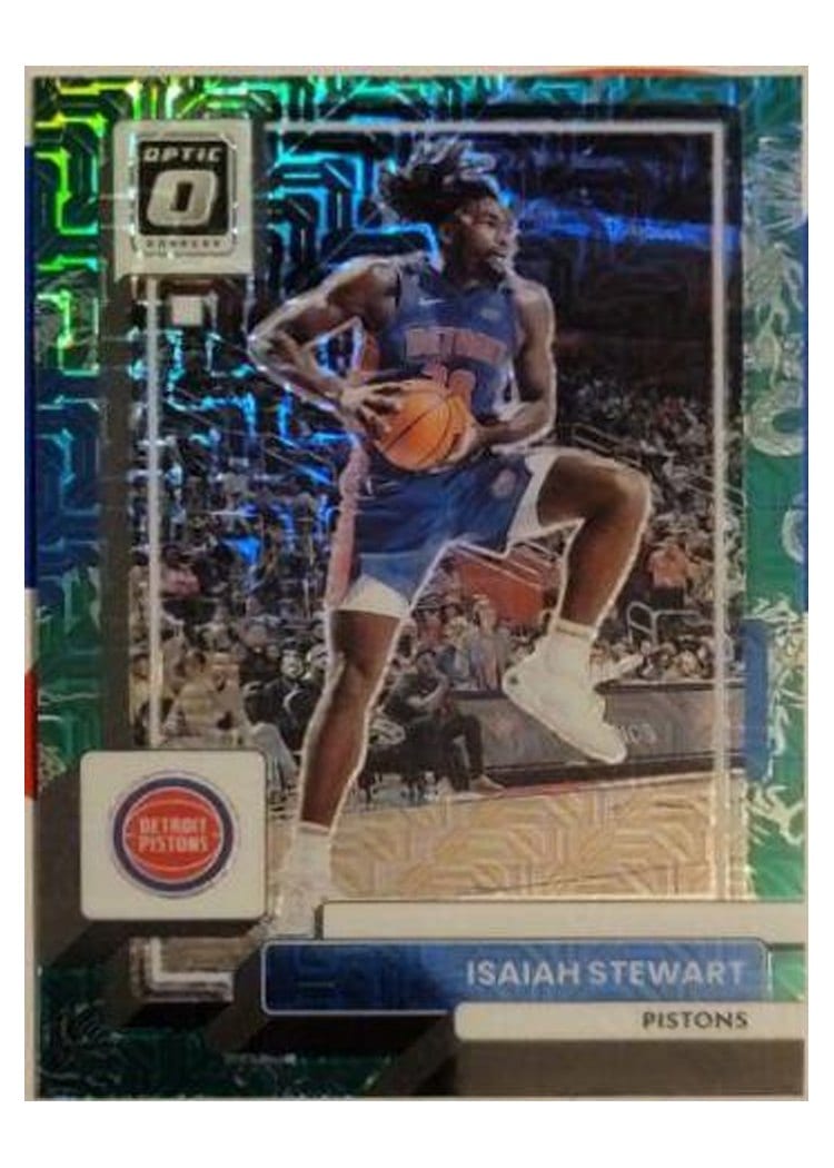 2022-23 Donruss Optic Base Set Isaiah Stewart #77 card