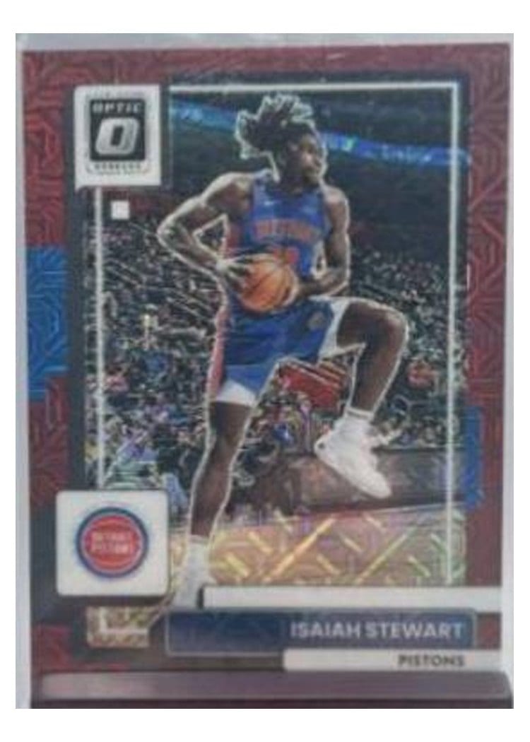 2022-23 Donruss Optic Base Set Isaiah Stewart #77 card