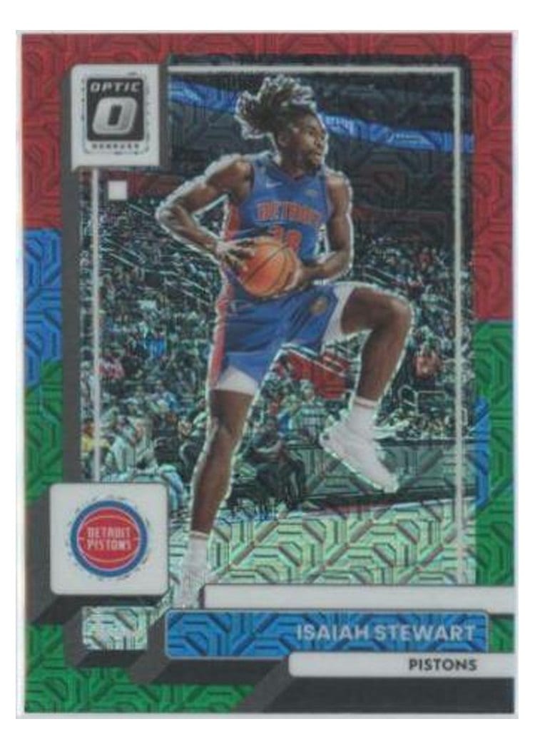 2022-23 Donruss Optic Base Set Isaiah Stewart #77 card