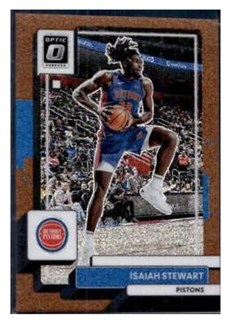 2022-23 Donruss Optic Base Set Isaiah Stewart #77 card