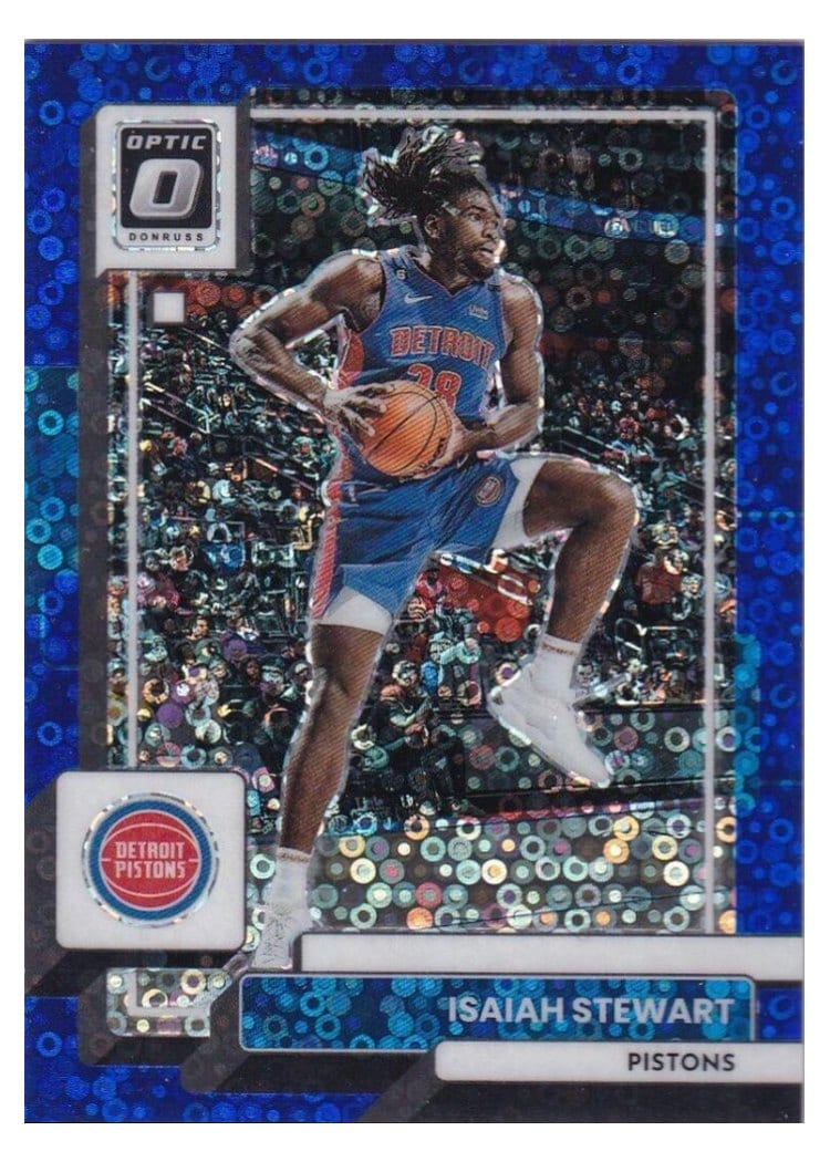 2022-23 Donruss Optic Base Set Isaiah Stewart #77 card