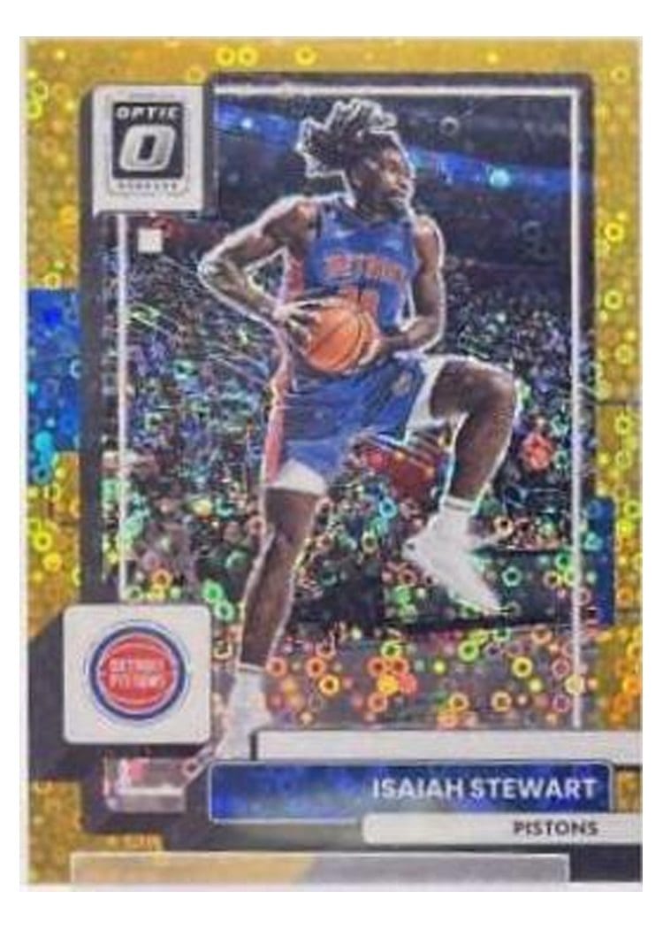 2022-23 Donruss Optic Base Set Isaiah Stewart #77 card