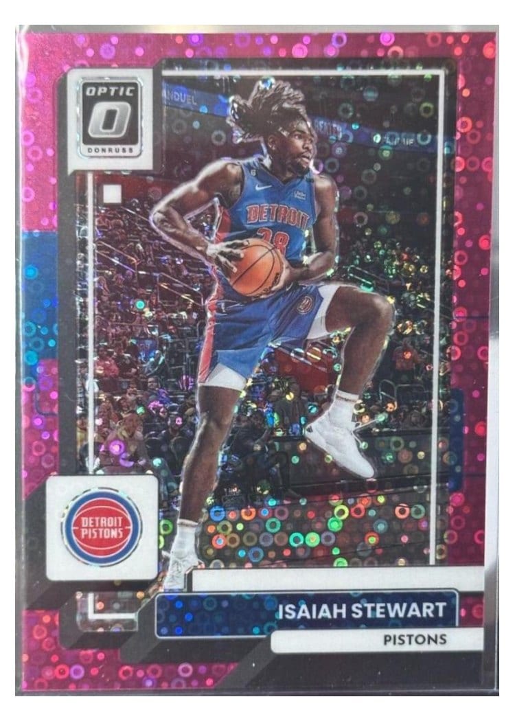 2022-23 Donruss Optic Base Set Isaiah Stewart #77 card