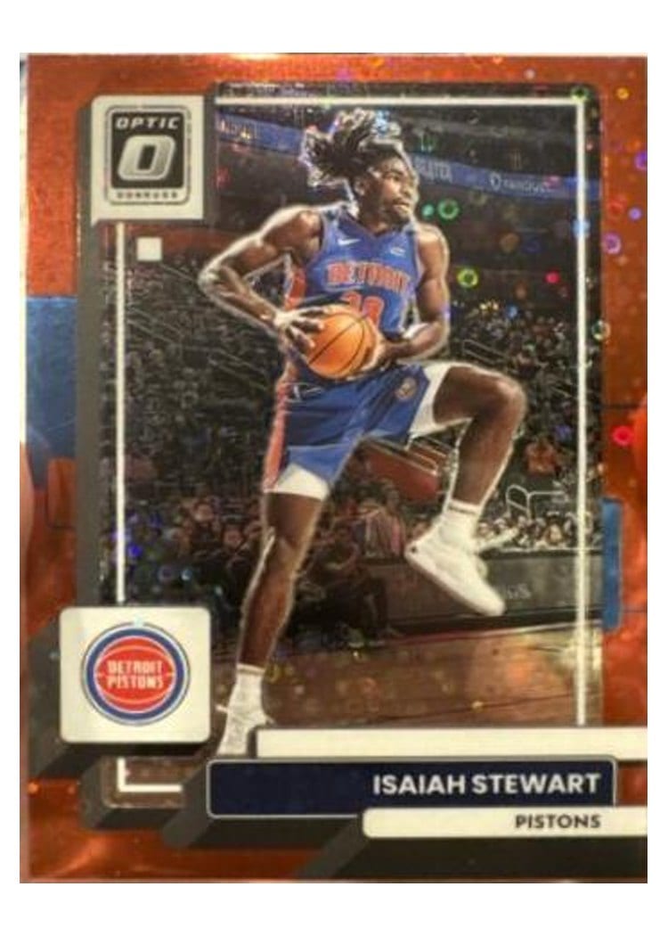 2022-23 Donruss Optic Base Set Isaiah Stewart #77 card