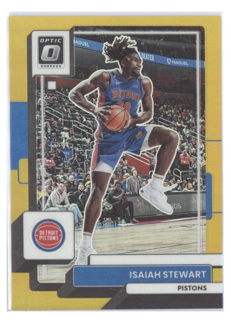 2022-23 Donruss Optic Base Set Isaiah Stewart #77 card