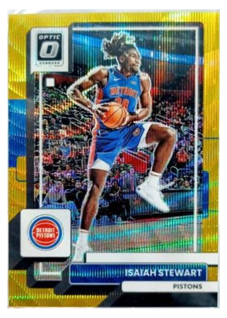 2022-23 Donruss Optic Base Set Isaiah Stewart #77 card