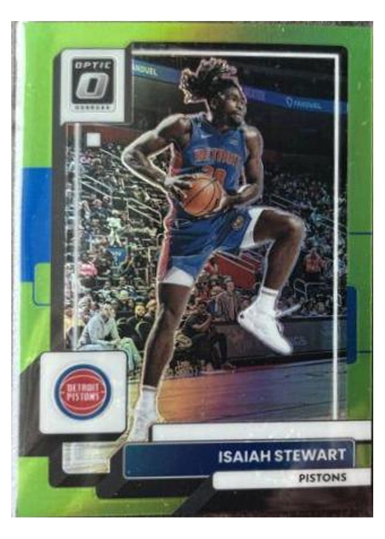 2022-23 Donruss Optic Base Set Isaiah Stewart #77 card