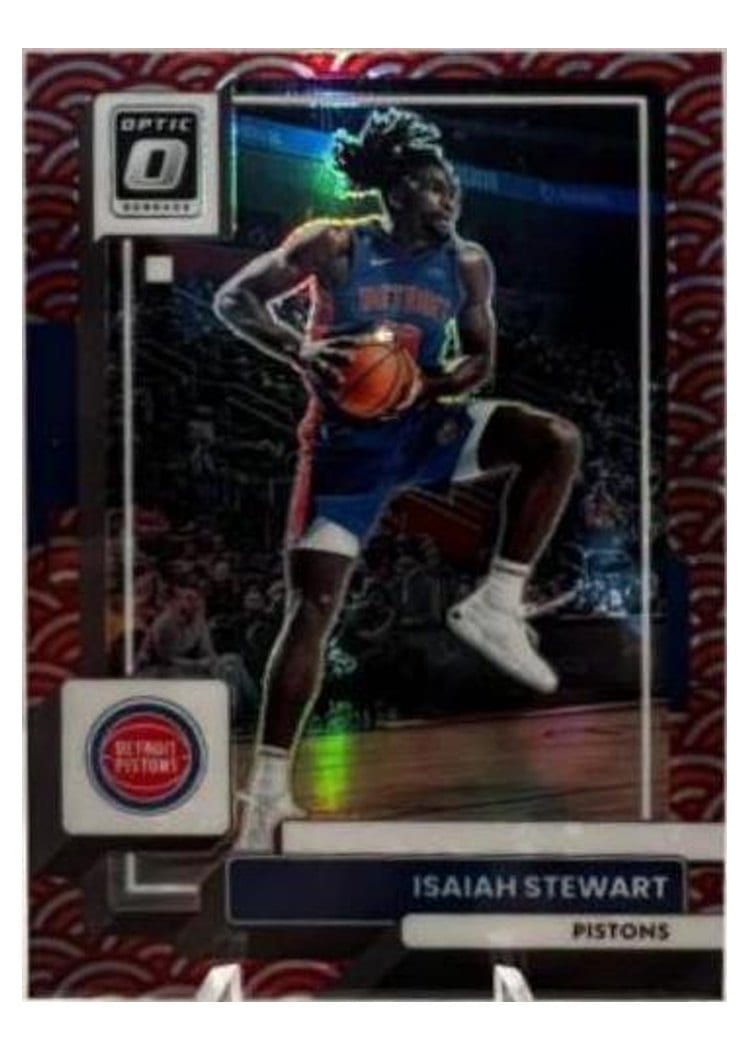 2022-23 Donruss Optic Base Set Isaiah Stewart #77 card