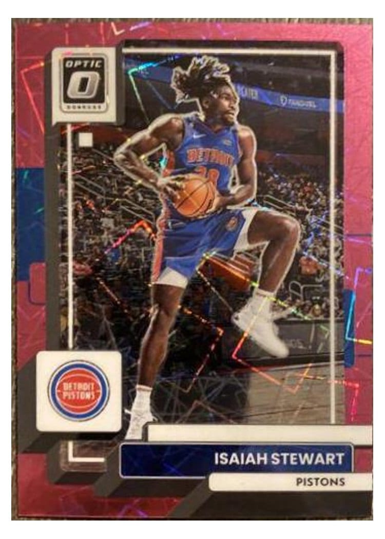 2022-23 Donruss Optic Base Set Isaiah Stewart #77 card
