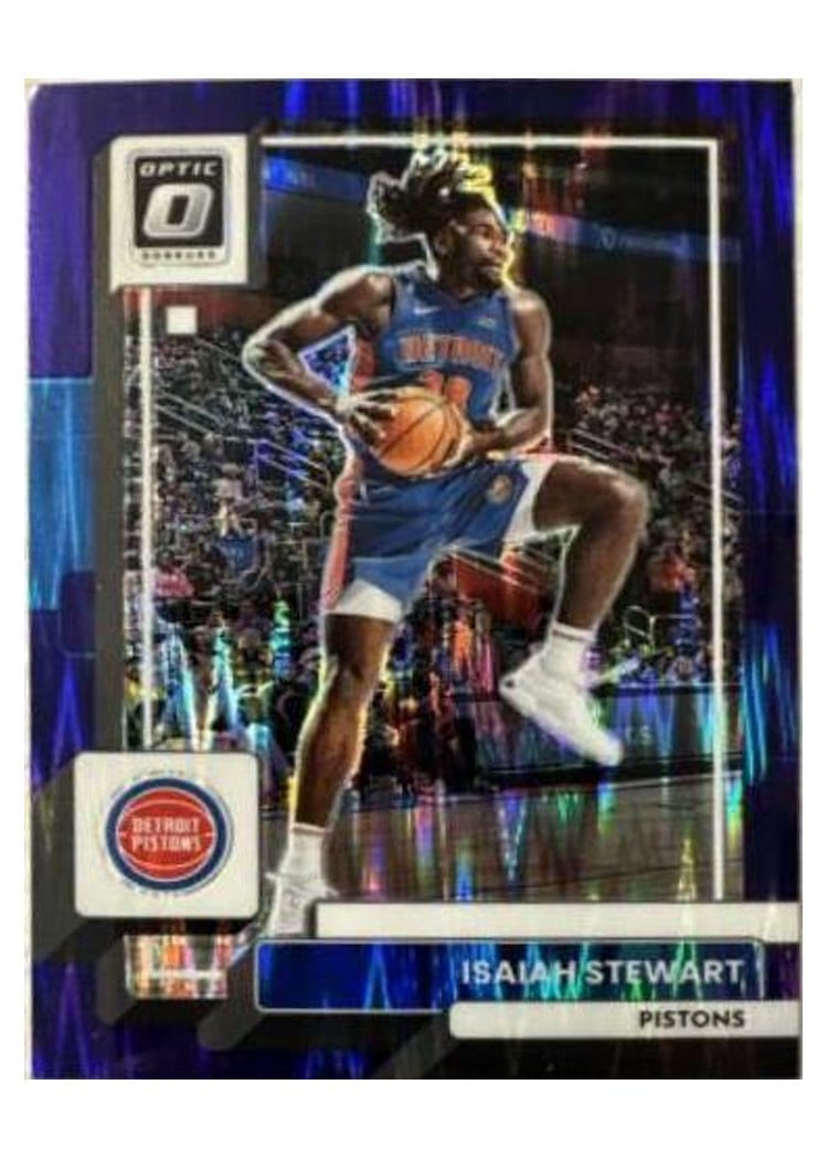 2022-23 Donruss Optic Base Set Isaiah Stewart #77 card