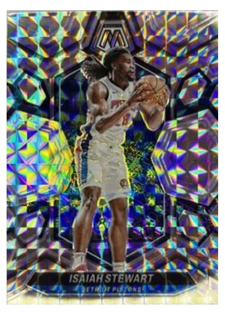2023-24 Panini Mosaic Base Set Isaiah Stewart #199 card