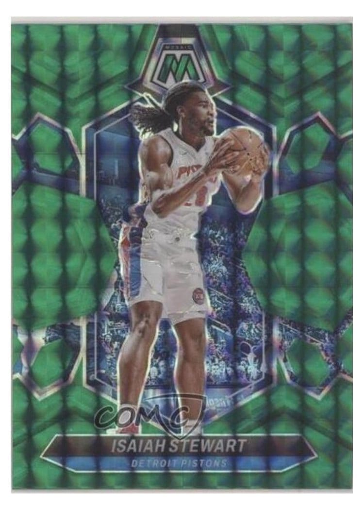 2023-24 Panini Mosaic Base Set Isaiah Stewart #199 card