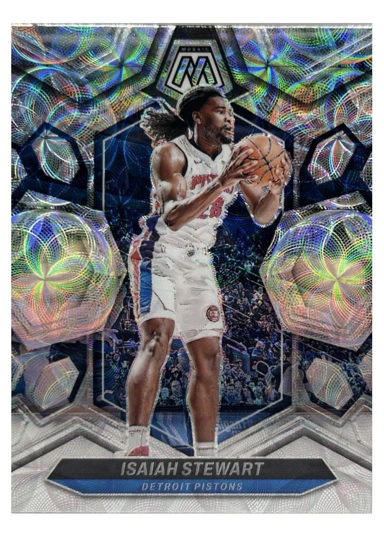 2023-24 Panini Mosaic Base Set Isaiah Stewart #199 card