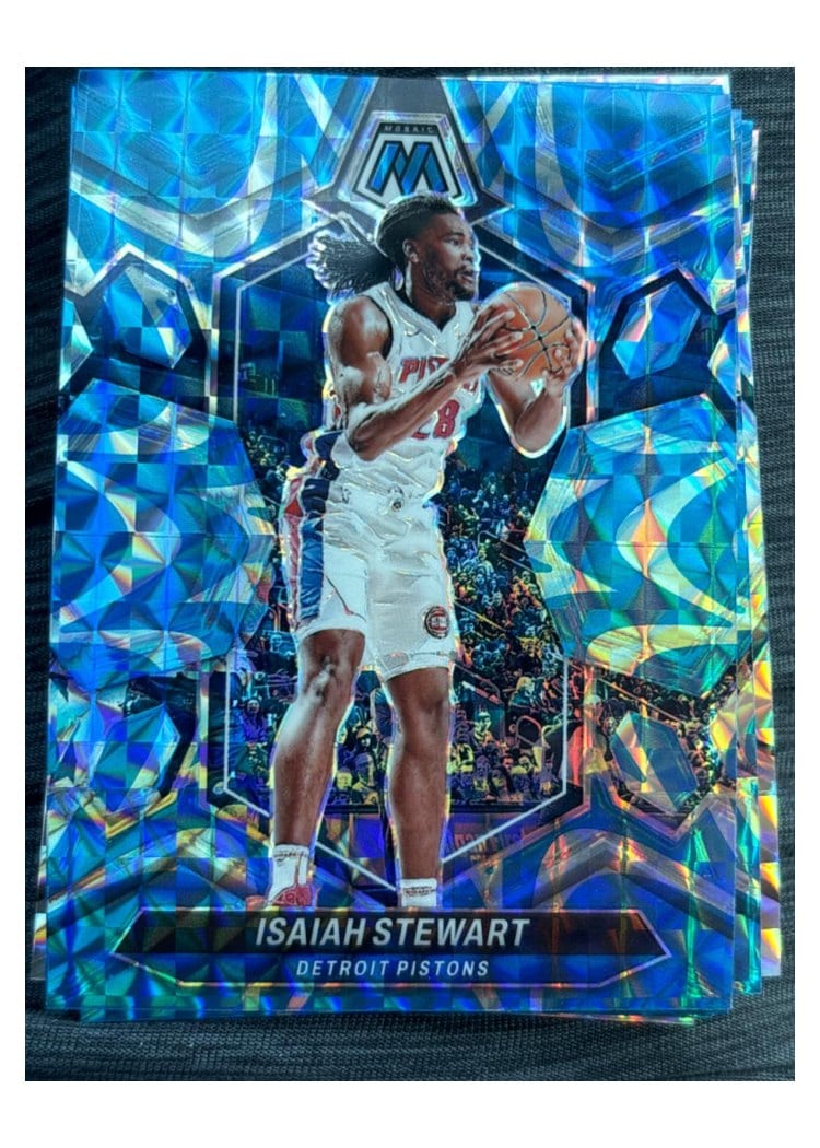 2023-24 Panini Mosaic Base Set Isaiah Stewart #199 card