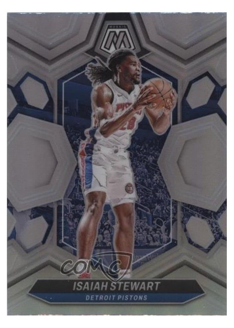 2023-24 Panini Mosaic Base Set Isaiah Stewart #199 card