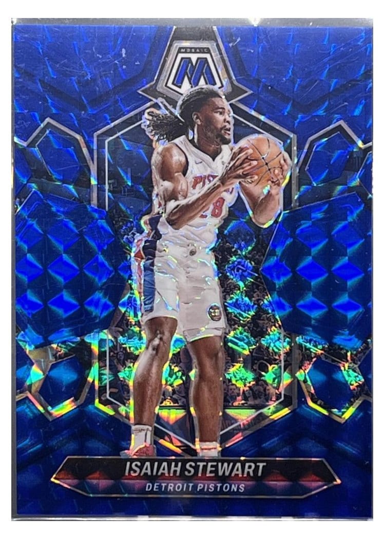 2023-24 Panini Mosaic Base Set Isaiah Stewart #199 card
