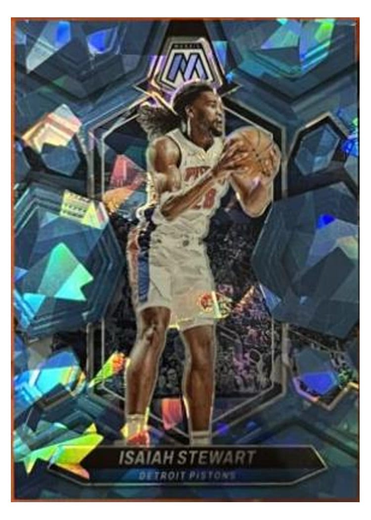 2023-24 Panini Mosaic Base Set Isaiah Stewart #199 card