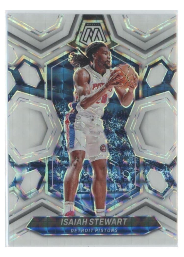 2023-24 Panini Mosaic Base Set Isaiah Stewart #199 card