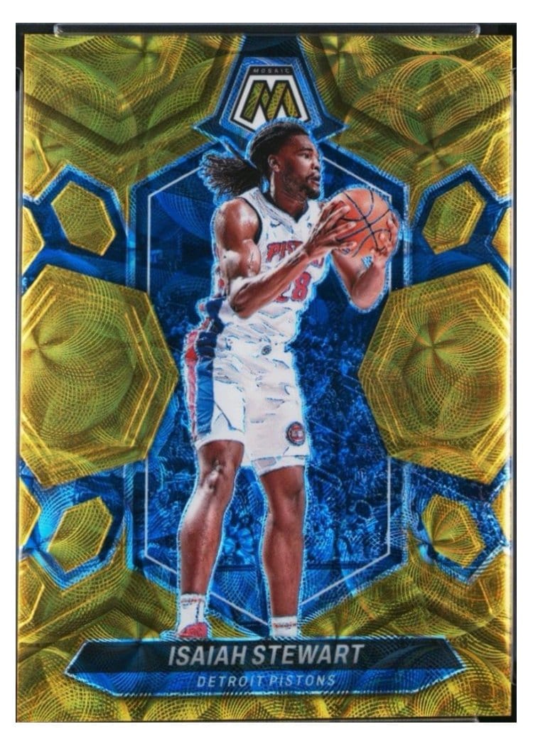 2023-24 Panini Mosaic Base Set Isaiah Stewart #199 card