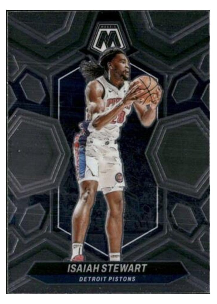 2023-24 Panini Mosaic Base Set Isaiah Stewart #199 card