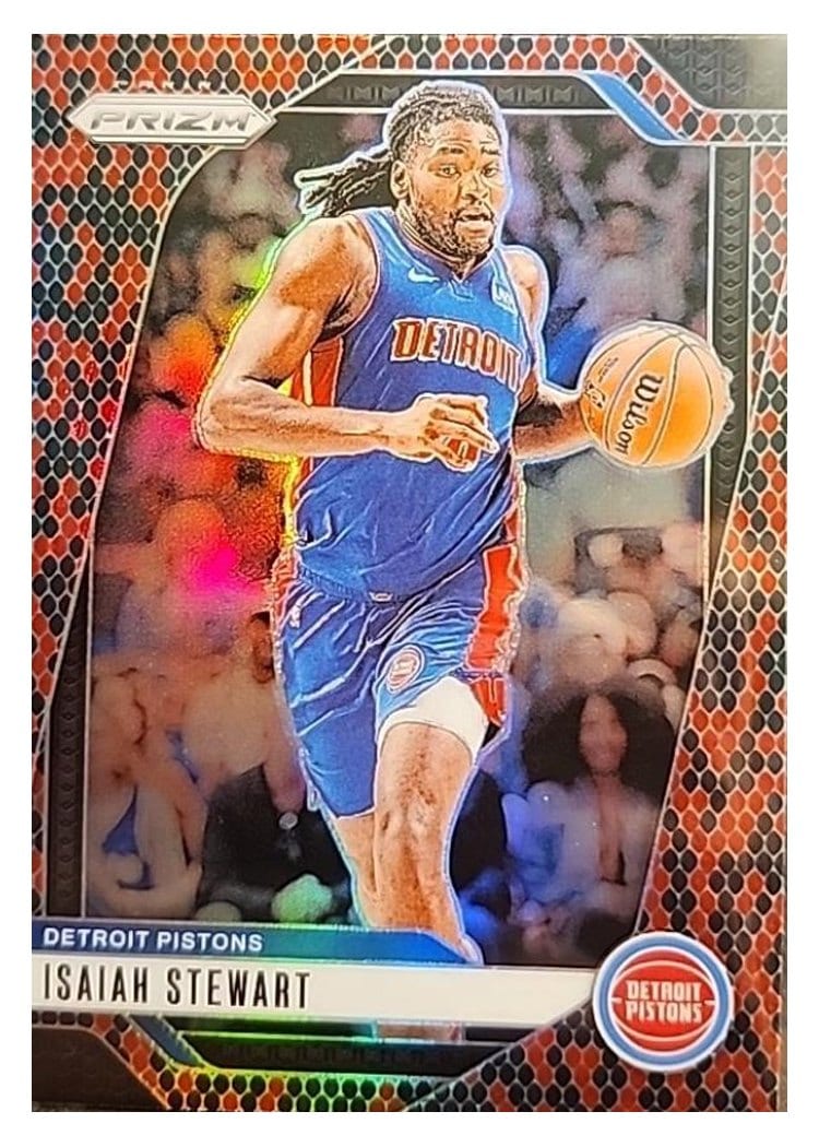 2024-25 Panini Prizm Base Set Isaiah Stewart #106 card