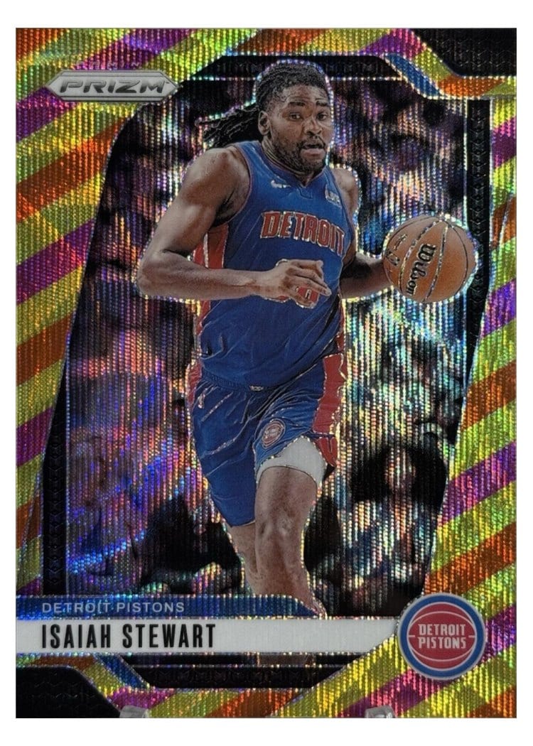2024-25 Panini Prizm Base Set Isaiah Stewart #106 card