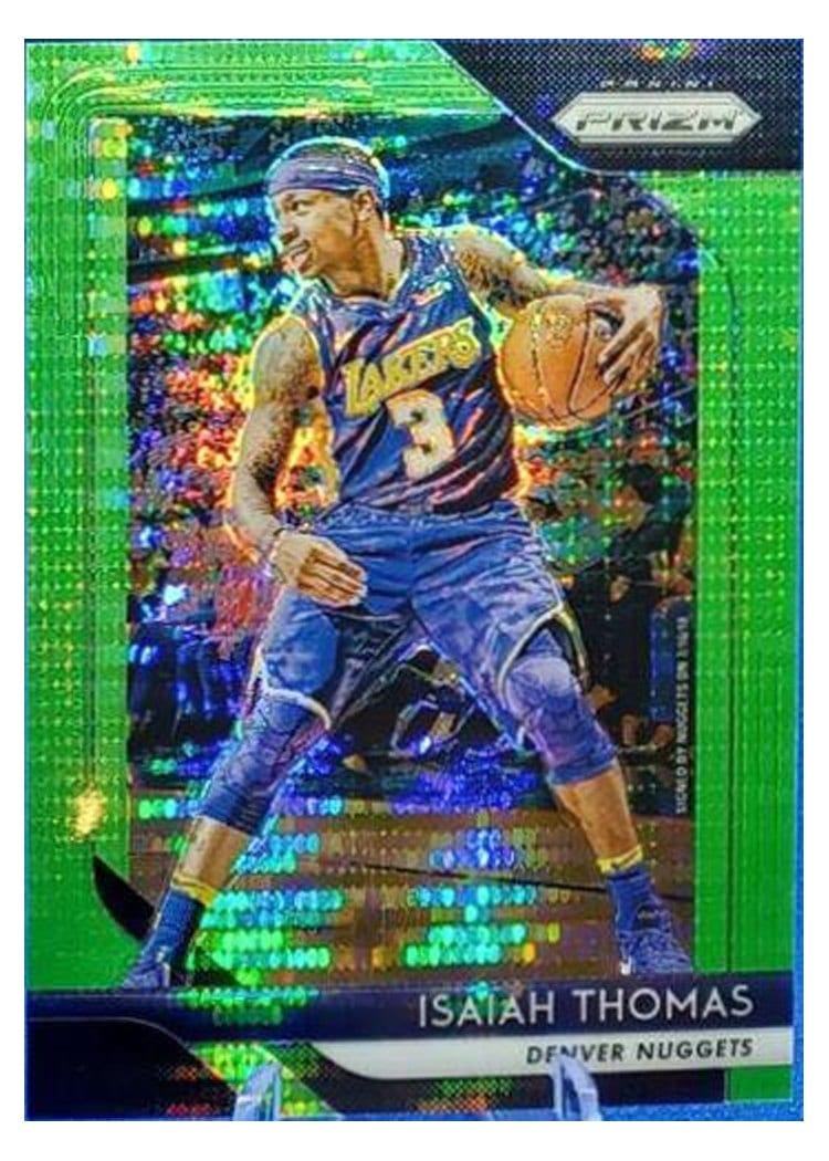 2018-19 Panini Prizm Base Set Isaiah Thomas #52 card