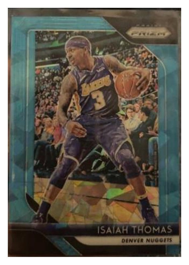 2018-19 Panini Prizm Base Set Isaiah Thomas #52 card