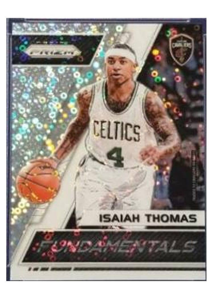 2018-19 Panini Prizm Base Set Isaiah Thomas #52 card