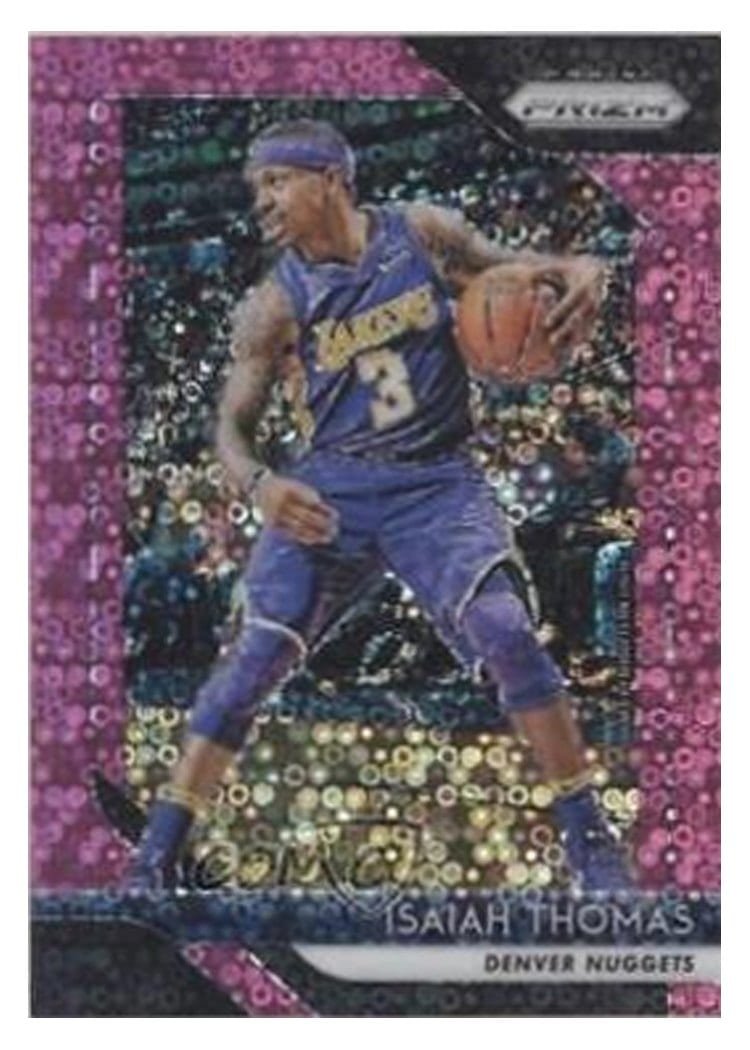 2018-19 Panini Prizm Base Set Isaiah Thomas #52 card