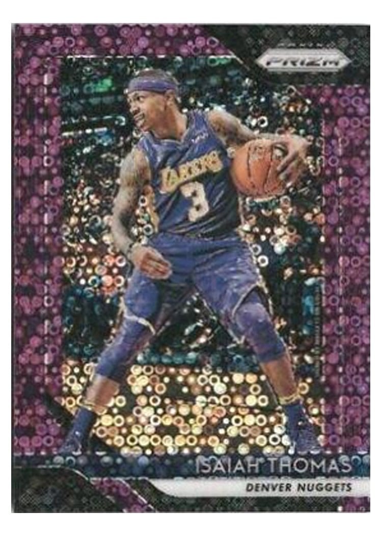 2018-19 Panini Prizm Base Set Isaiah Thomas #52 card