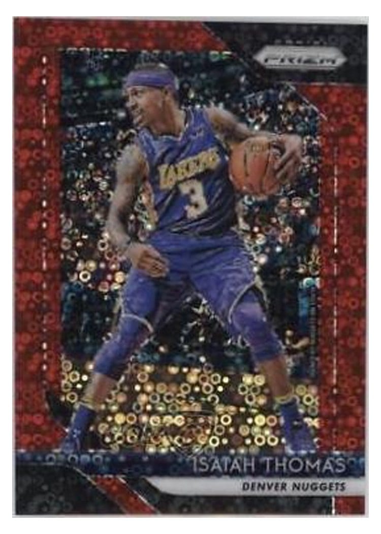 2018-19 Panini Prizm Base Set Isaiah Thomas #52 card