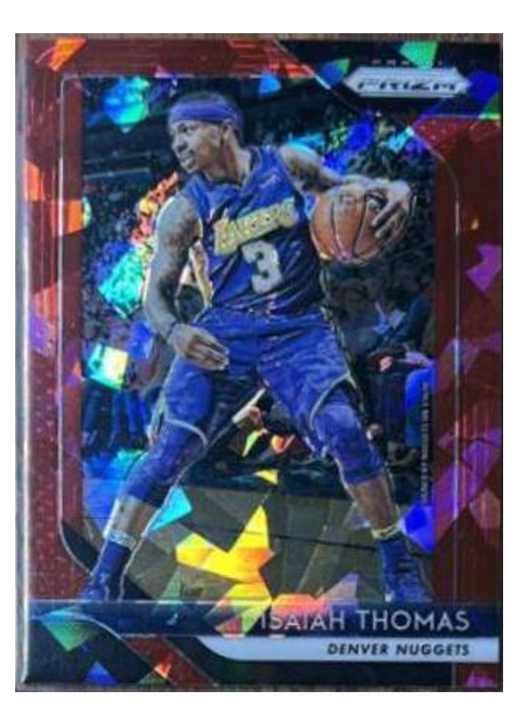 2018-19 Panini Prizm Base Set Isaiah Thomas #52 card
