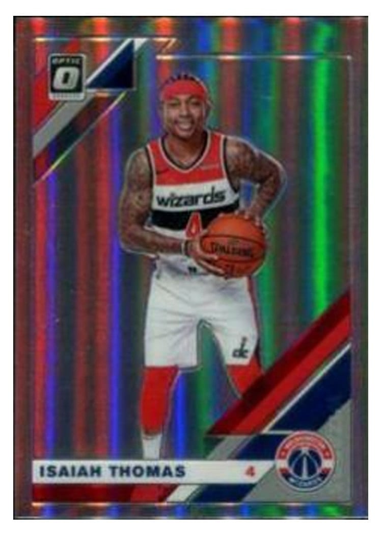 2019-20 Donruss Optic Base Set Isaiah Thomas #119 card